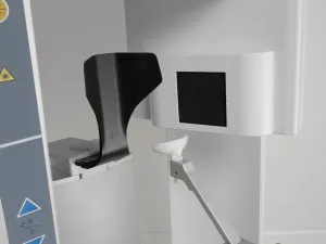 Close up of i-CAT Flex scanner