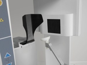 Close up of i-CAT Flex scanner